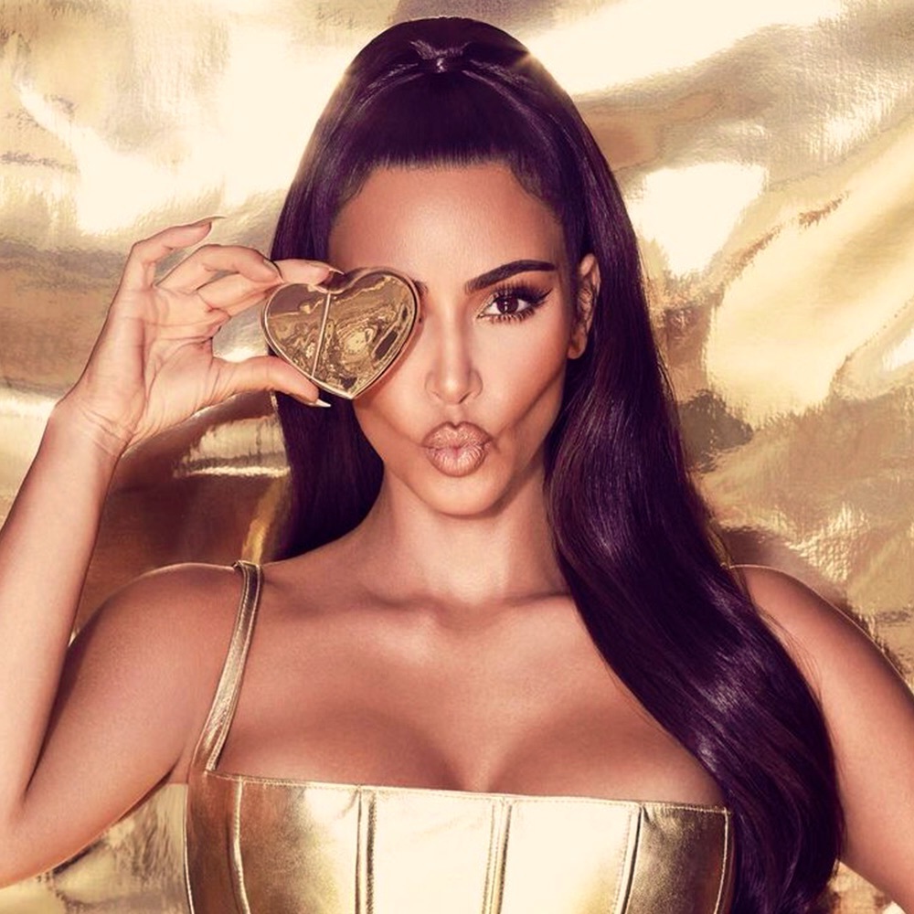 NWT KKW FRAGRANCE GOLD HEART